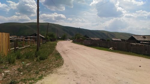 ロシア田舎道